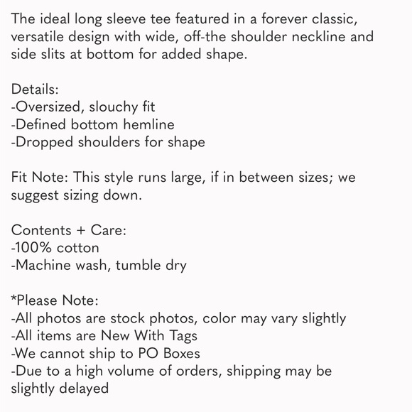 Free People Get Together Long Sleeve / Silver Brooke XS - Picture 5 of 5